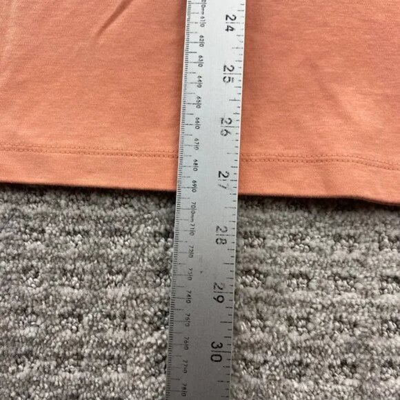 CK Calvin Klein Polo Shirt Men Extra Large XL Orange Casual Golf Shirt Golfer - Picture 9 of 9